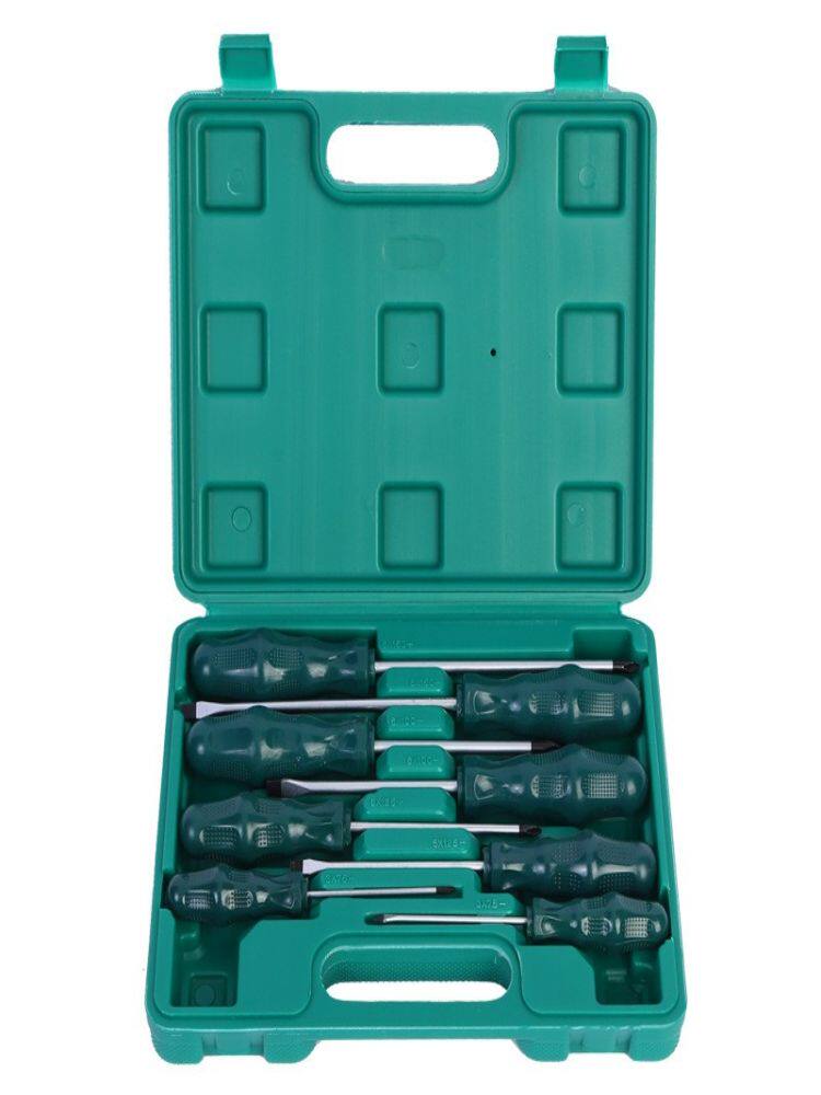 6개 꽃 드라이버 8종 세트[중간 구멍 매화 세트 십자형 쌀 모양 자석 여섯개 별 드라이버]