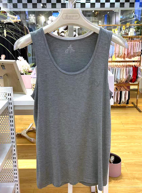 稻草人男士背心休闲莫代尔纯色T恤背心男打底运动跨栏汗衫219212