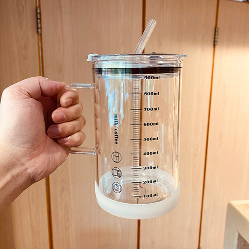 高硼硅耐热玻璃大容量茶杯