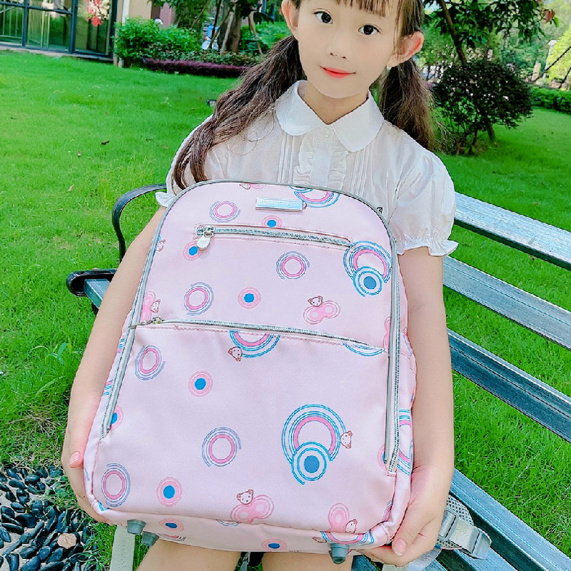 小学生书包女生儿童女孩1-3年级三到六年级减负护脊超轻双肩书包