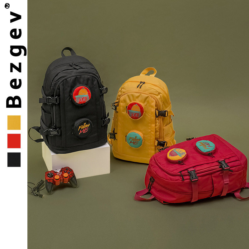 新款网红小学生书包女ins潮牌初中高校园原宿轻便减负双肩背包