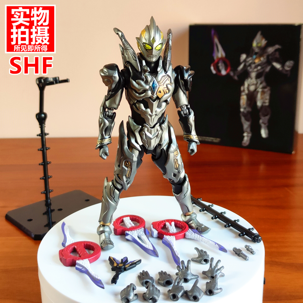 黑暗特利迦奥特曼SHF手办玩具超可动欧布鲁捷德凯赛罗贝利亚act