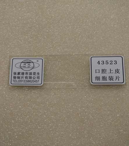 43523口腔上皮细胞装片 生物切片 张家港浪花牌 装片涂片教学仪器