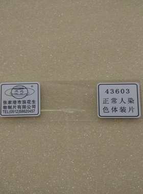 43603正常人染色体装片 生物切片 张家港浪花牌 装片涂片教学仪器