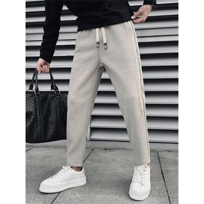 男款小脚卫裤春秋季爆款裤子潮牌