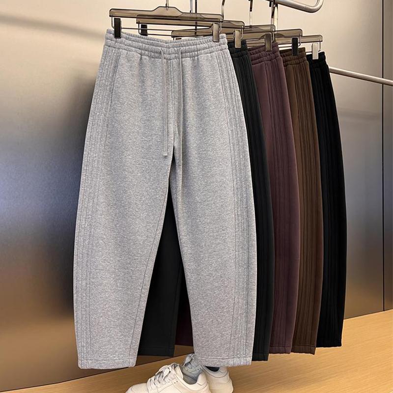 纯色长裤休闲裤潮牌直筒