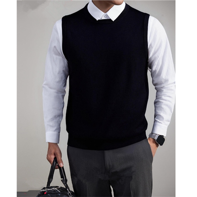 毛衣背心男士针织马甲