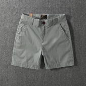 男三分四分裤 百搭休闲短裤 潮纯棉弹力夏季 超短裤 薄款 时尚 3分4分裤