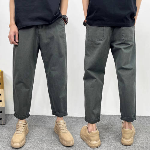 纯色长裤休闲裤潮牌工装