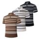 商务针织POLO衫 男士 时尚 休闲百搭条纹冰丝短袖 2026夏季 T恤衫 新款