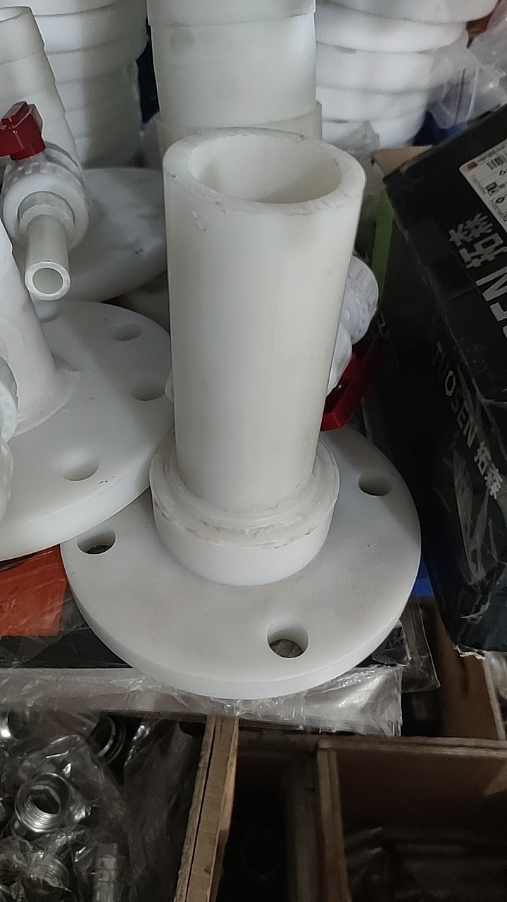 PP法兰弯头三通加工定制来图制作化工耐腐管道配件酸碱接头