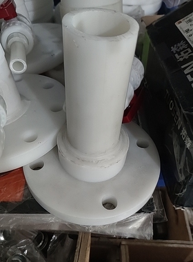 PP法兰弯头三通加工定制来图制作化工耐腐管道配件酸碱接头