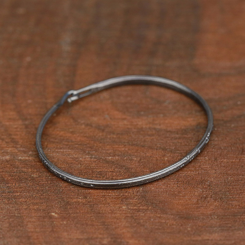 牛钝精工日韩情侣纯银925手镯