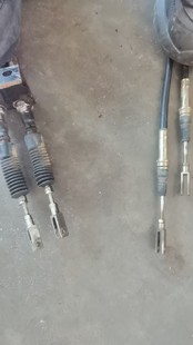 福田雷沃多路阀拉线总长1.23米图号TB3S582030055软轴拉线总成