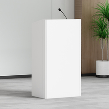 免安装折叠讲台会议室报告厅演讲台发言台迎宾接待台主持讲台桌