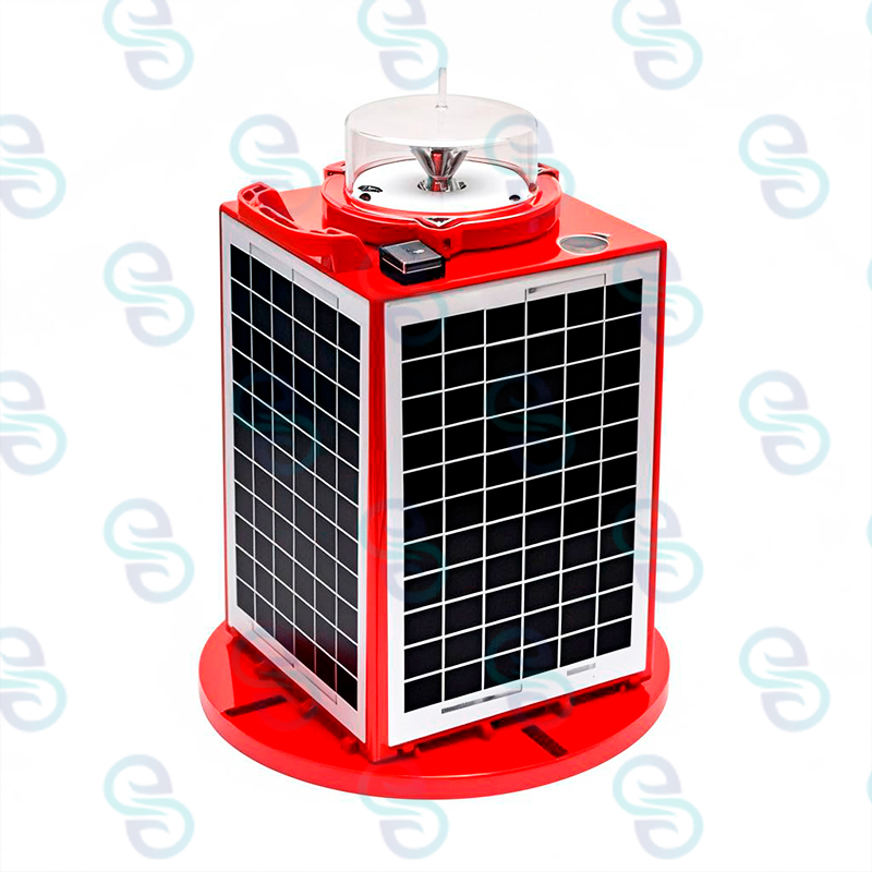 太阳能航标灯IP68防水高亮度河道港口专用智能光控抗风浪符合IALA