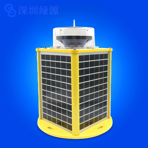 GS-MS-A 太阳能中光强航空障碍灯 高光强烟囱 深圳市绿源灯光设备