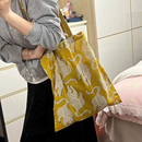 簡約布袋薄款 女包 印度傳統拓印棉布單肩包環保袋韓版 遇見春天新款