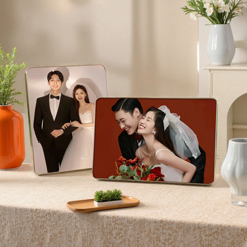婚纱照结婚照相框摆台