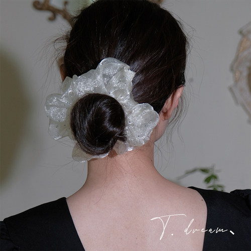 仲夏夜之梦法式浪漫五光薄纱发圈