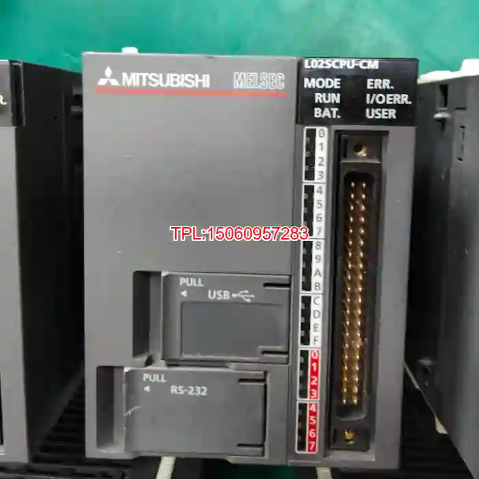 【议价】三菱L系列PLC L02SCPU-CM，实物拍摄成色
