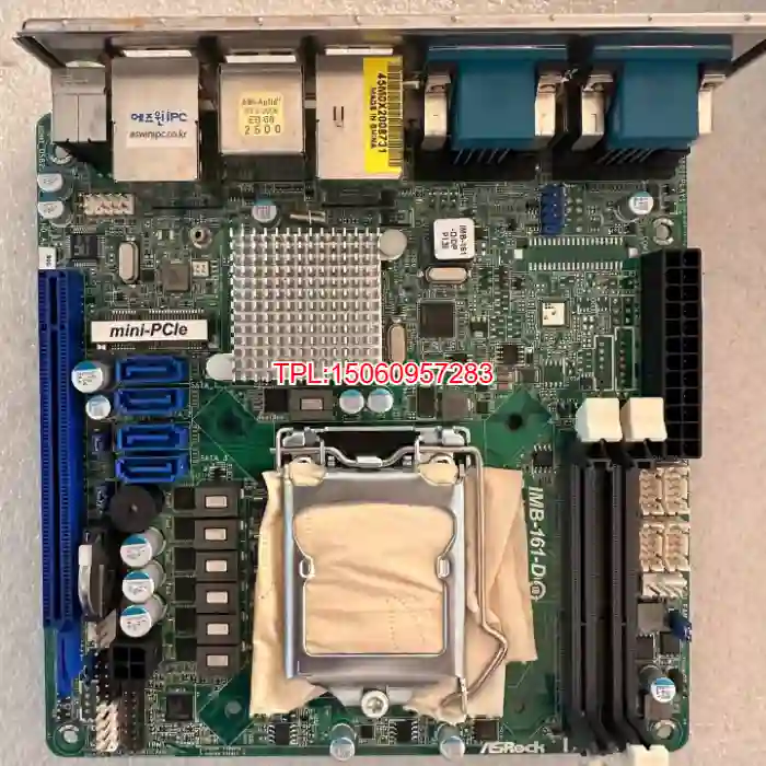 【议价】华擎imb 161-d 工控机主板h61双千兆itx