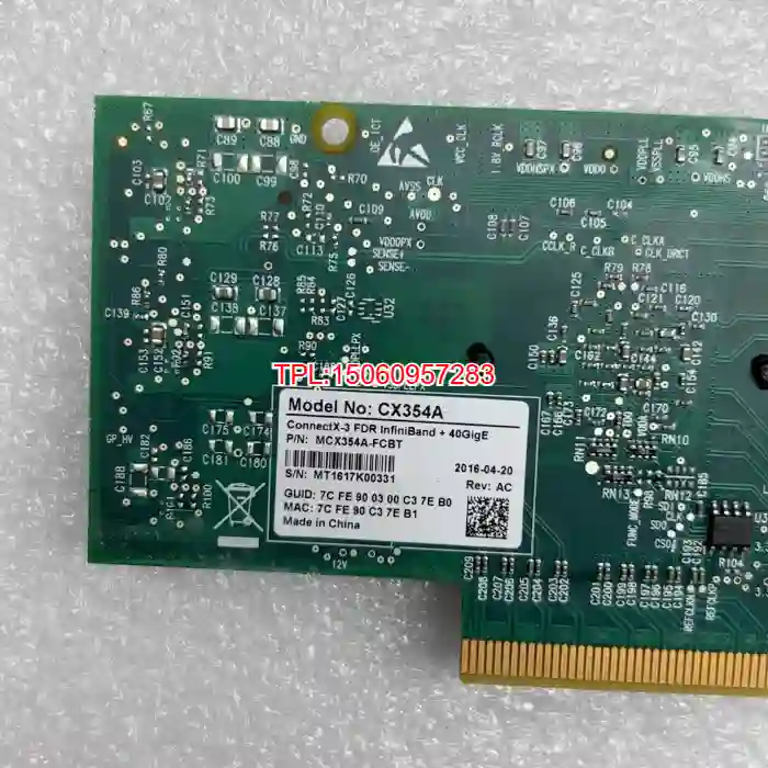 【议价】CX354A-FCBT，双口 40G迈洛思网卡
