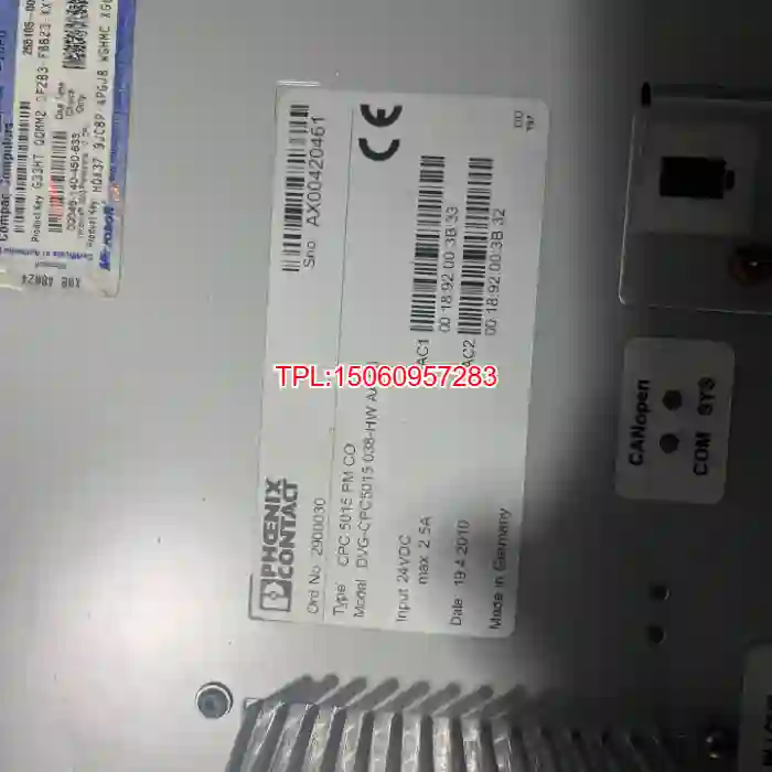 【议价】菲尼克斯CPC 5015 PM CO DVG-CPC