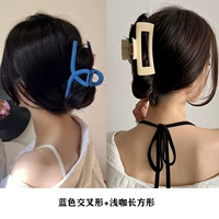 Синий крест -обработанно+легкий кофе прямоугольный