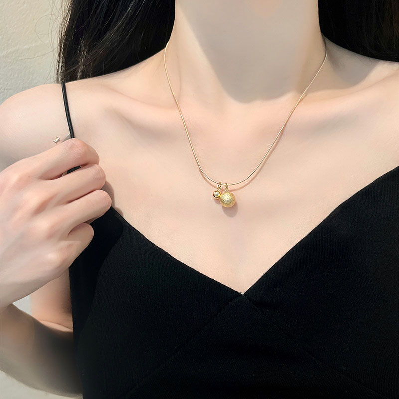 棉条虫合金合金女项链图片