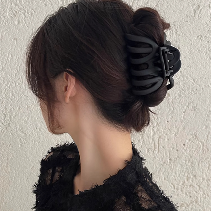 超大号抓夹夏天头发夹女2023新款盘发后脑勺高级感发量多鲨鱼夹子