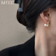 小众设计感珍珠耳环女2023年新款 气质高级大气网红耳饰 潮简约法式