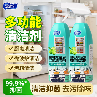 爱恩倍清洁剂电器冰箱厨房油烟机家电空调喷雾去油污除味多用途TY