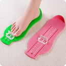 宝宝买鞋 8岁儿童量脚尺随时关注宝宝成长 婴儿脚长测量器0 量脚器