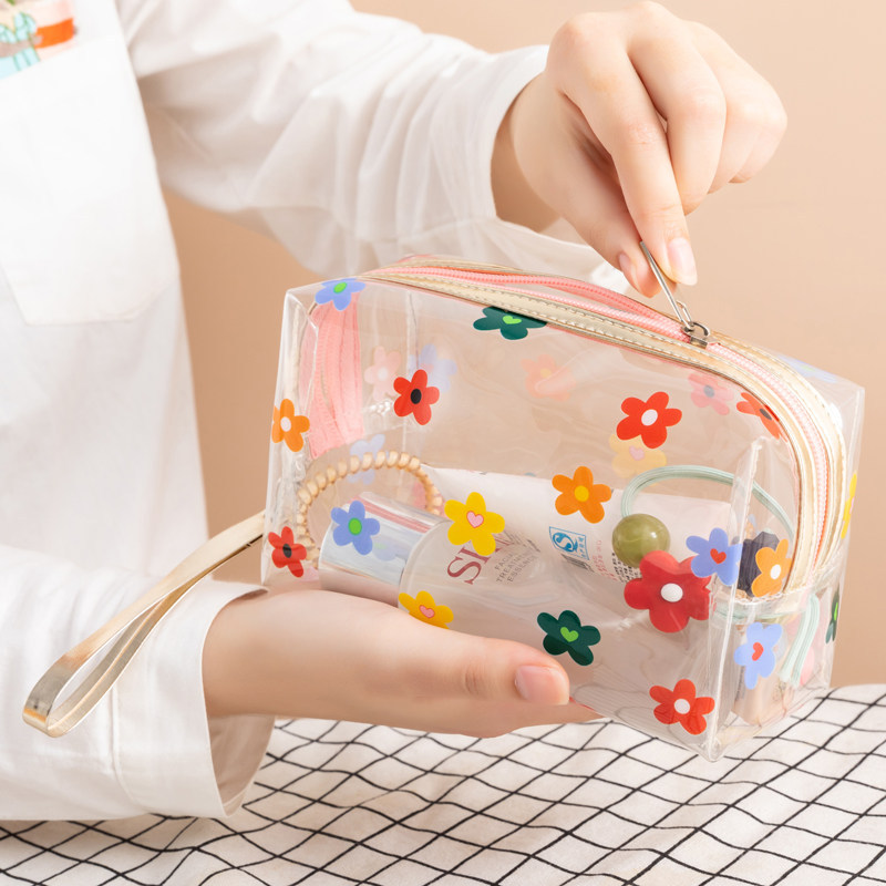 韩国泫雅防水大容量便携化妆品袋图片