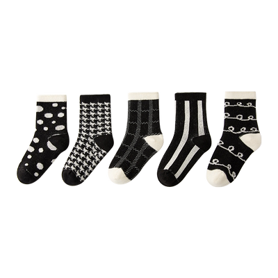 22双针0线头立体编织儿童袜