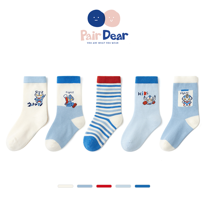 「M78作战室」春秋无骨儿童袜