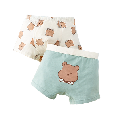 「不夹PP」高弹秋冬平角男孩内裤