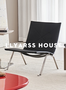 LLYARSS/休闲椅/意式PK22单椅PK22 Easy Chair/YJ