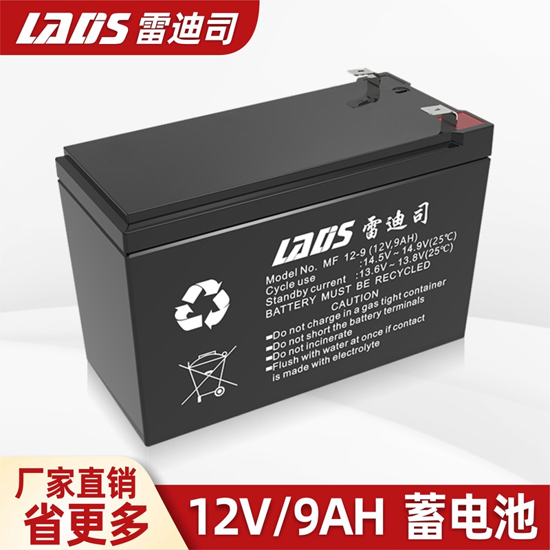 雷迪司12V7AH9AH100AH铅酸蓄电池 UPS电源专用喷雾器安防门禁电瓶 电脑硬件/显示器/电脑周边 UPS电源 原图主图