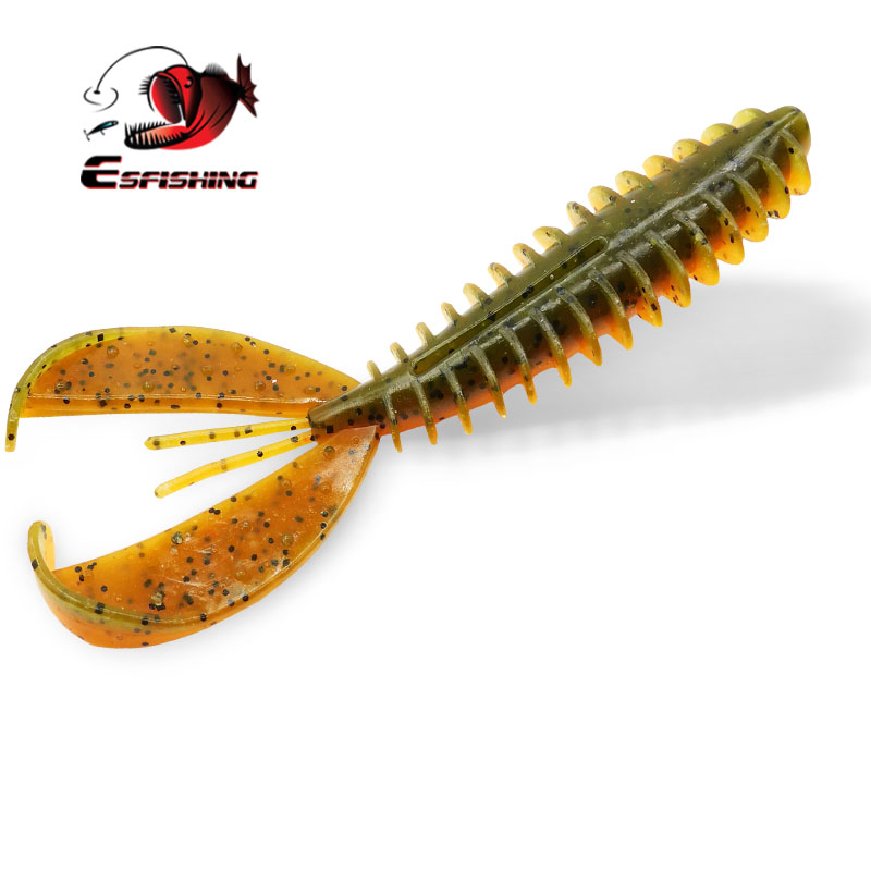 美系虾形软饵路亚钓鱼野钓鲈鱼