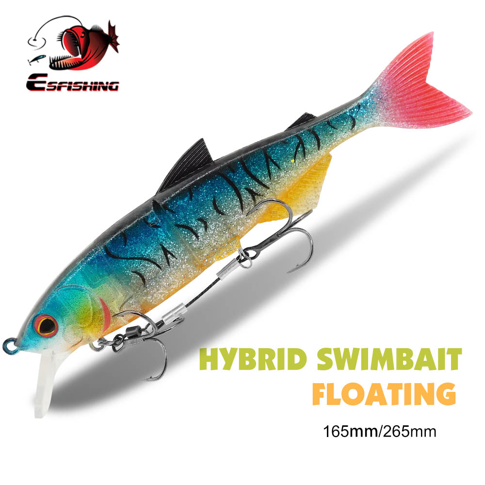 多节路亚假饵大号泳饵海钓石斑