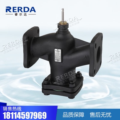 正品西门子VXF42.50-40C电动三通法兰比例调节阀水阀温控阀DN50