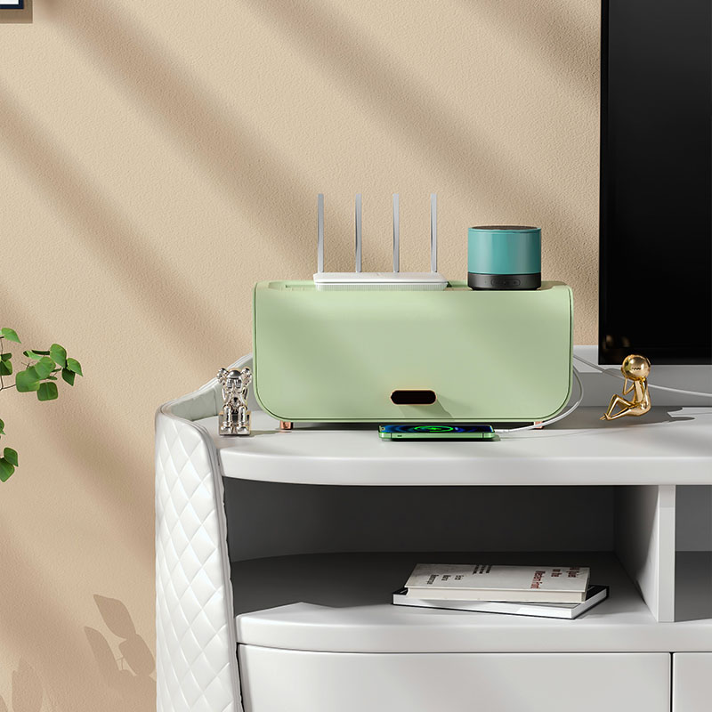 桌面收纳盒数据线整理盒