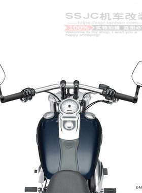 适用本田RebeL摩托车改装车把镜CM500复古倒车镜手把端后视镜包邮