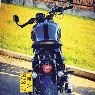 春风250NK NK400 650NK改装手把镜 龙嘉V咖车把镜幼狮500后视镜