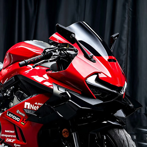 适用春风500sr改装铝合金后视镜500SR 750SR竞技款跑车反光镜配件
