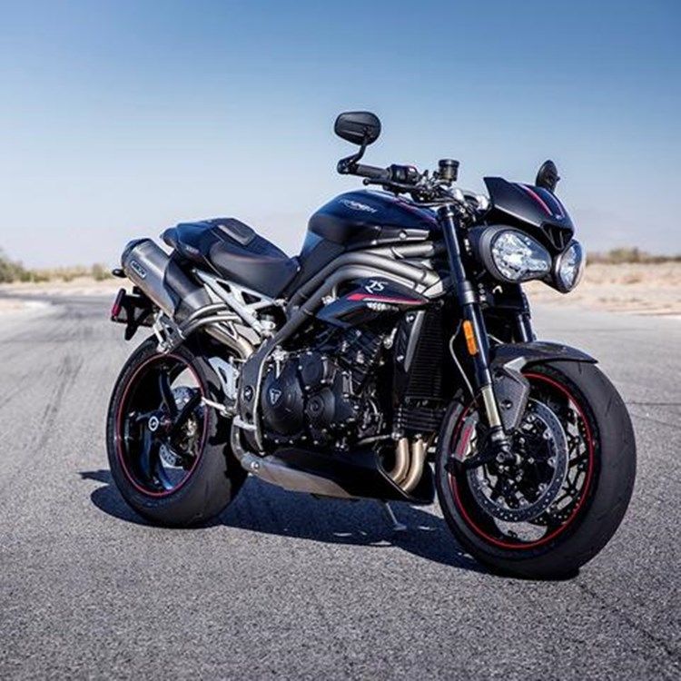 2020triumph street triple rs摩托车改装手把后视镜车把端反光镜