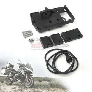 适用本田改装手机导航支架手机座USB接电器 非双CRF1000L Afric