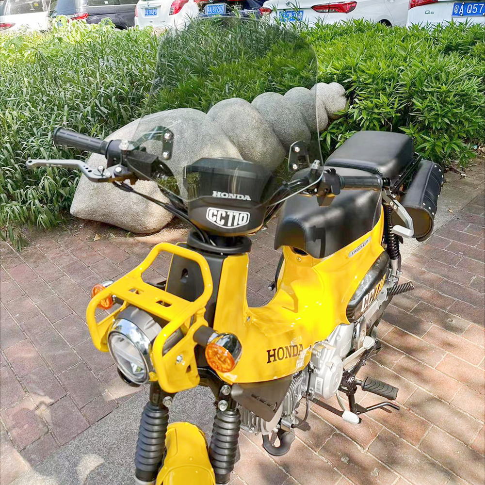 摩托车改装挡风玻璃高清挡风板